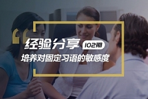 实战经验:培养对英语习语及词汇搭配敏感度对英语输出的帮助
